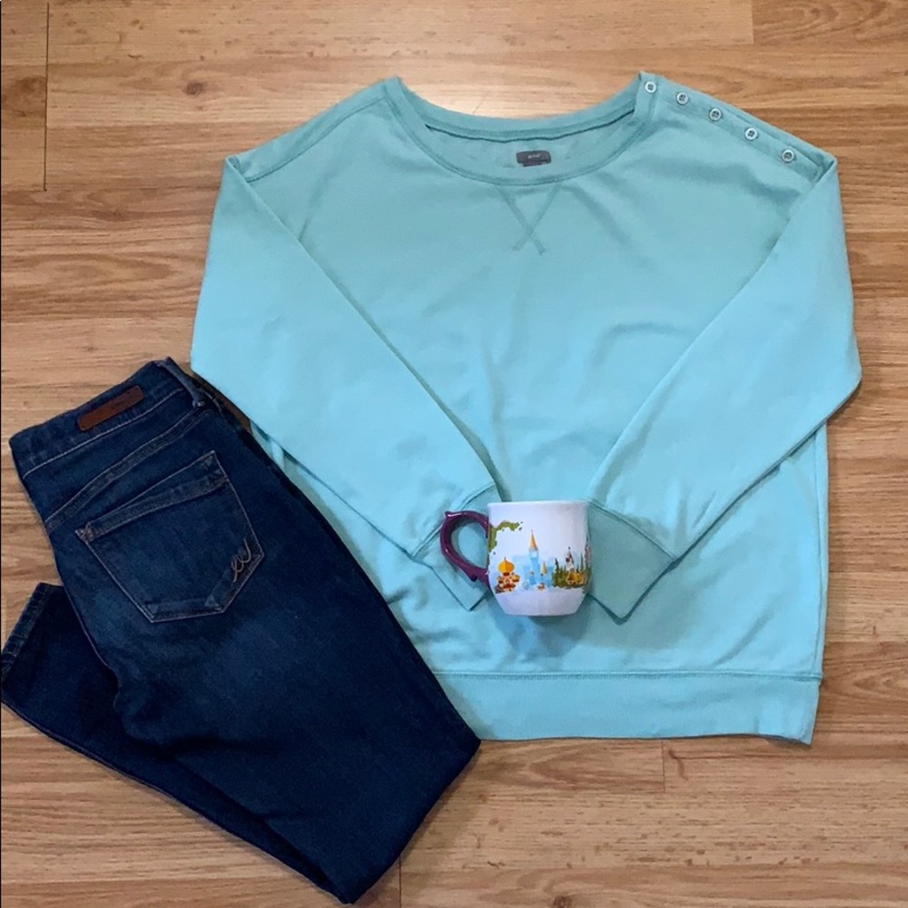 🐙Aerie Mint Green Pullover Sweatshirt